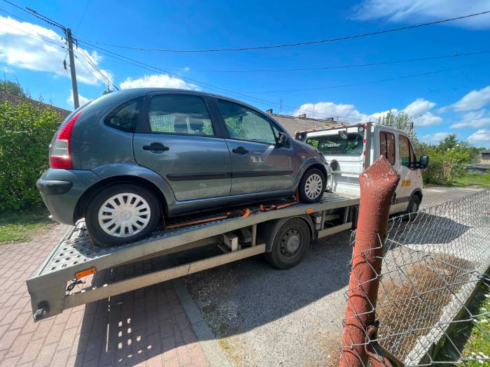 Citroën C3 na lawecie — z bliska